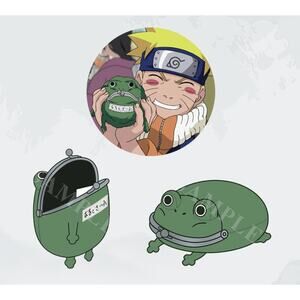 Official Licensed Anime Naruto Frog Wallet Coin Purse Approx.12.5cm*16cm*10cm